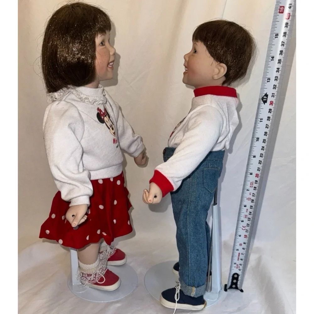 Vintage Disney Ashton Drake Walt Disney World Boy Girl Dolls Titus Tomescu 16